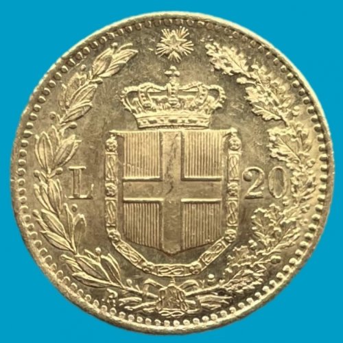 UMBERTO I (1878-1900)
20 Lire ... 